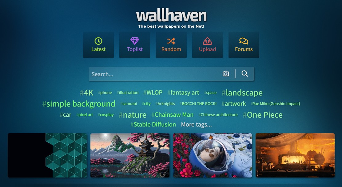 WallHaven手机中文版：免费的桌面壁纸搜索软件，百万高清图片选择！