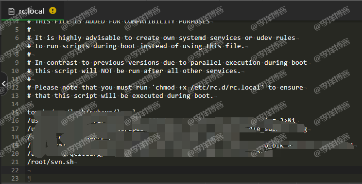 linux服务器设置svn开机自动启动的图文教程 第4张