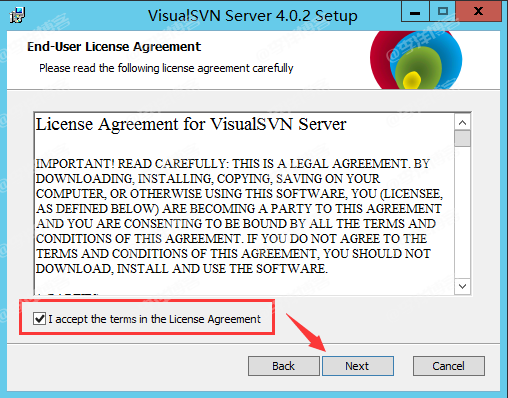 Windows下安装和部署SVN服务器且同步到Web站点的图文教程 第2张