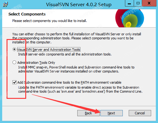 Windows下安装和部署SVN服务器且同步到Web站点的图文教程 第3张