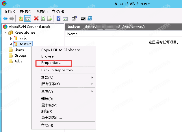 Windows下安装和部署SVN服务器且同步到Web站点的图文教程 第17张