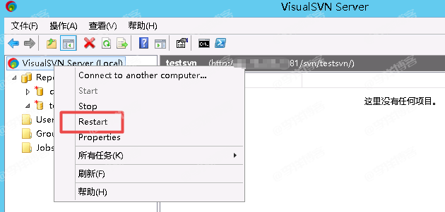 Windows下安装和部署SVN服务器且同步到Web站点的图文教程 第21张